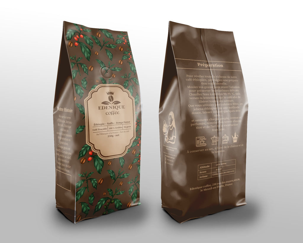 Café torréfié - Kaffa Bonga Forest - 250 G